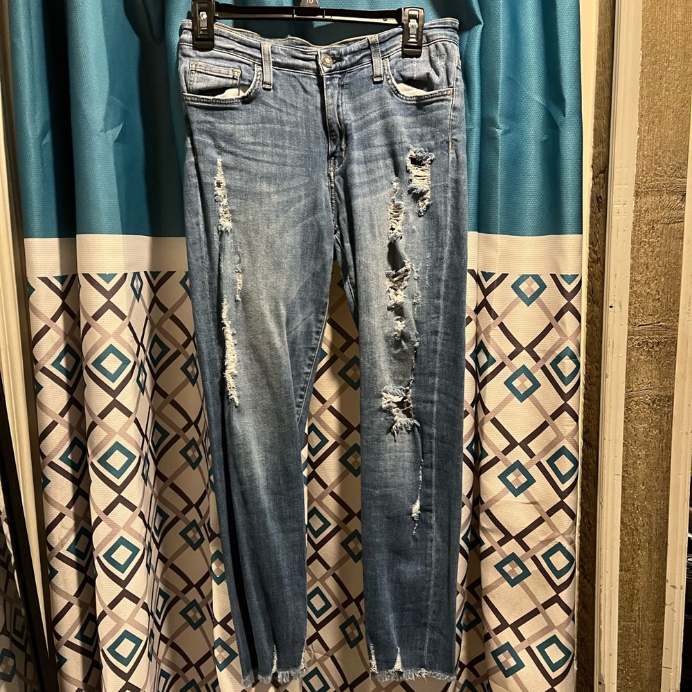 Bridge  By Gly Distressed Skinny Jeans
